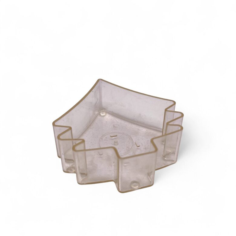 Plastic tea light candle mold - Christmas Tree, 1 pc